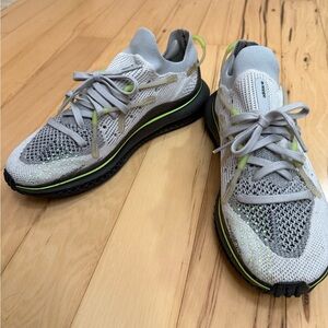 adidas Gray and Green Athletic Shoes
